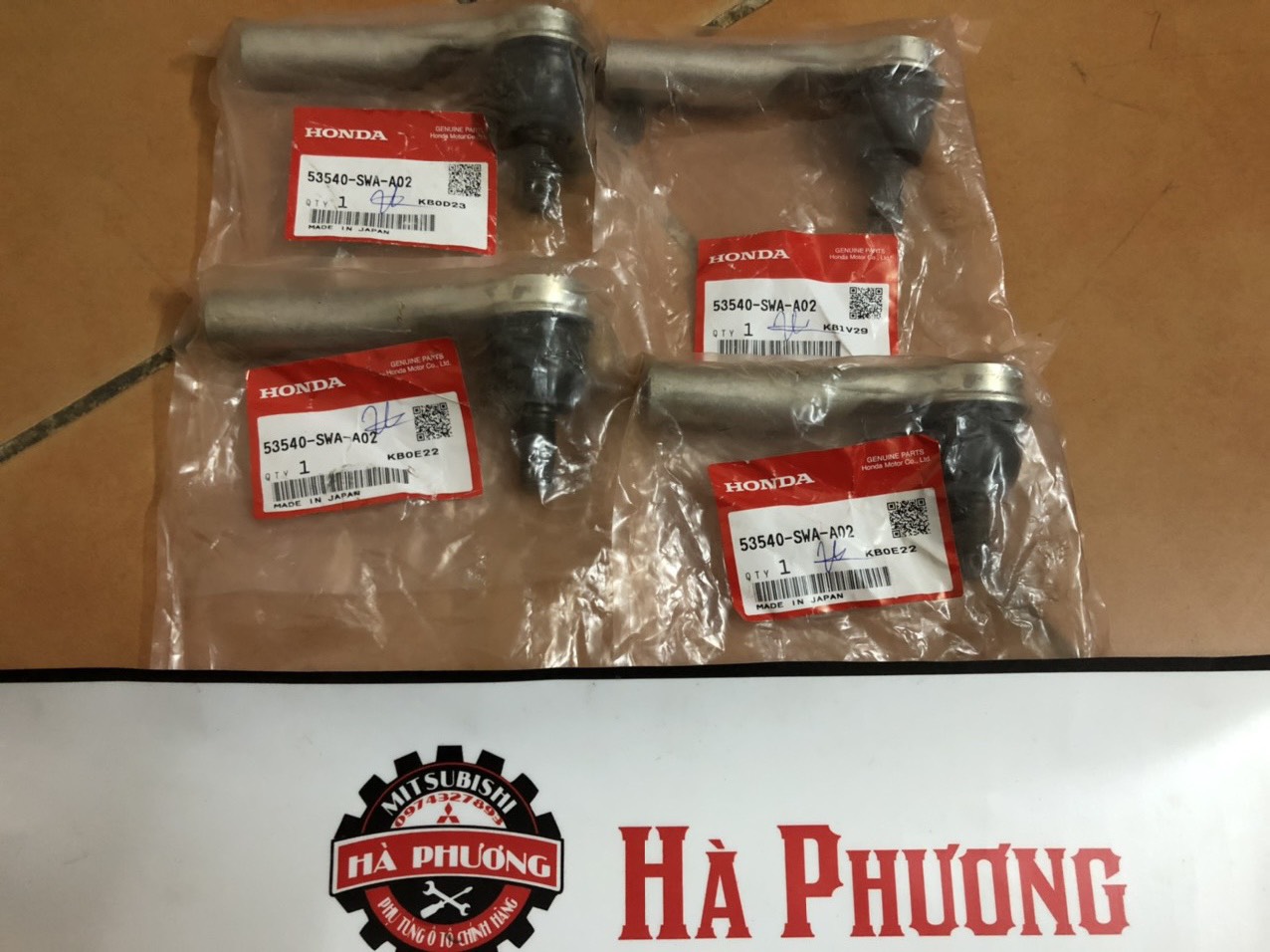 Rô tuyn lái ngoài honda CRV 2.0, 2.4 – 2007 -2011 :53540SWAA02