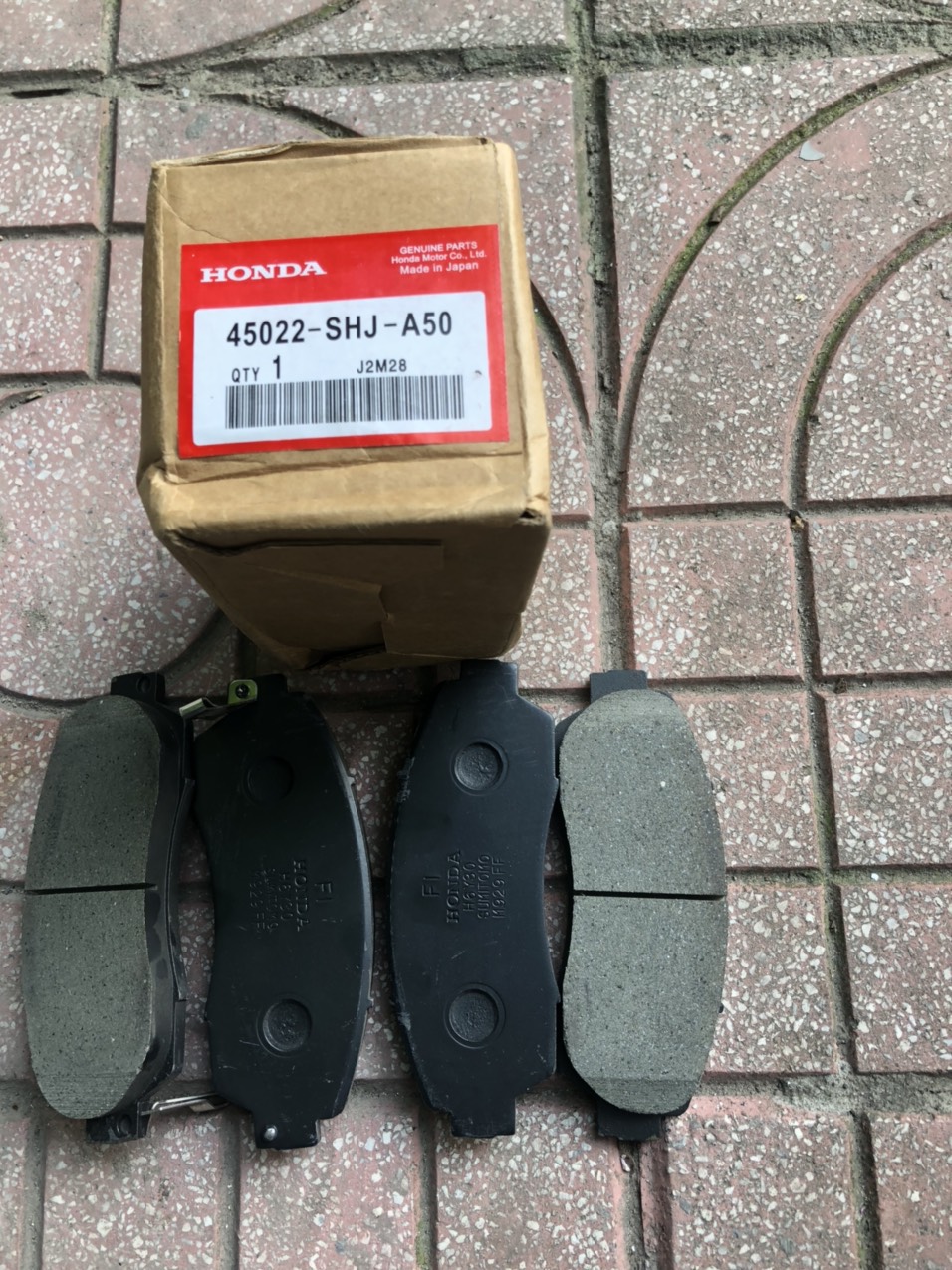 má phanh trước honda CRV, City, Civic 45022SHJA50