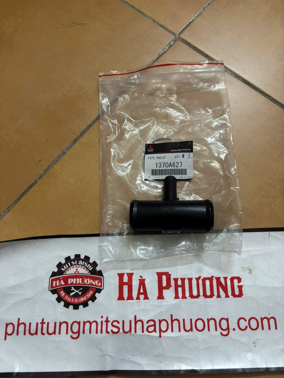 cút nước chạc ba, cút nối chữ T vào két nước  xe mitsubishi uotlander 2.0 , 2.4 2016 – 2025 hàng xịn chính hãng, giá tốt : 1370A627